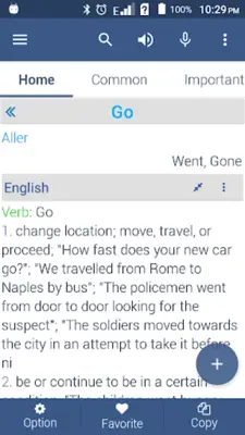 French Dictionary android App screenshot 0